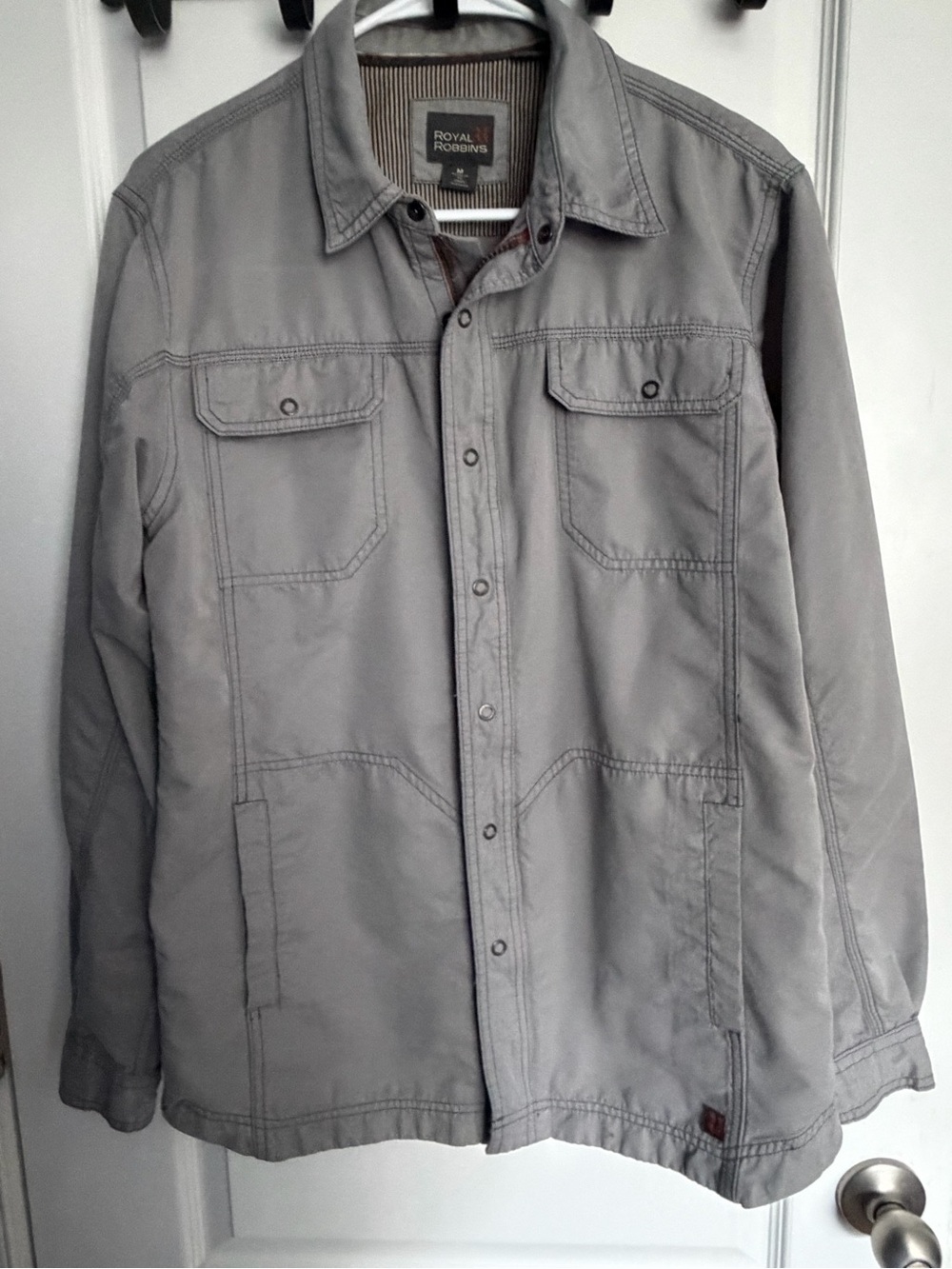 Royal Robbins, Utility Jacket, Snap-Front, Outdoor, Multi-Pocket